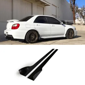 2002 - 2007 Subaru Wrx/Sti Side Skirt Extension V2