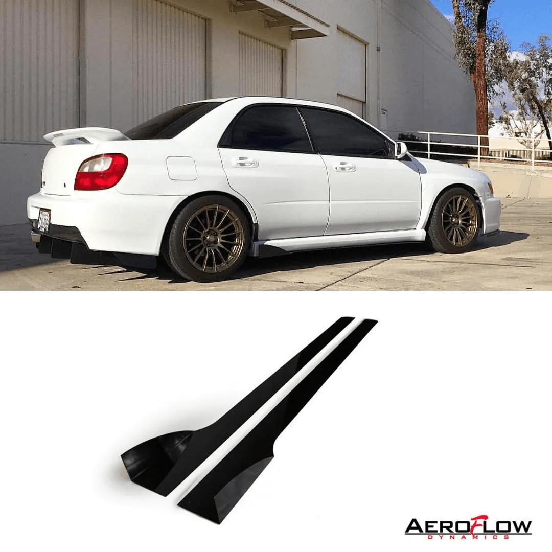 2002 - 2007 Subaru Wrx/Sti Side Skirt Extension V2