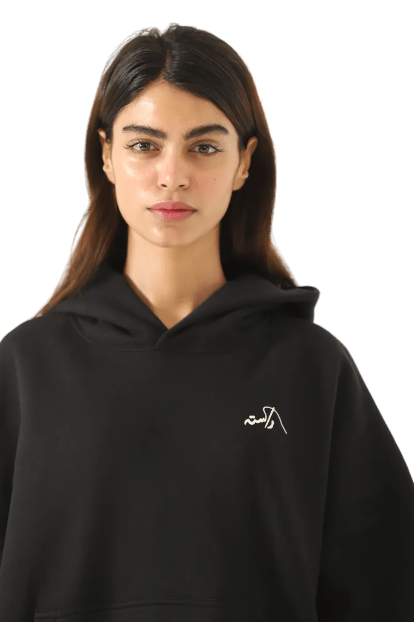 black logo hoodie (v1)