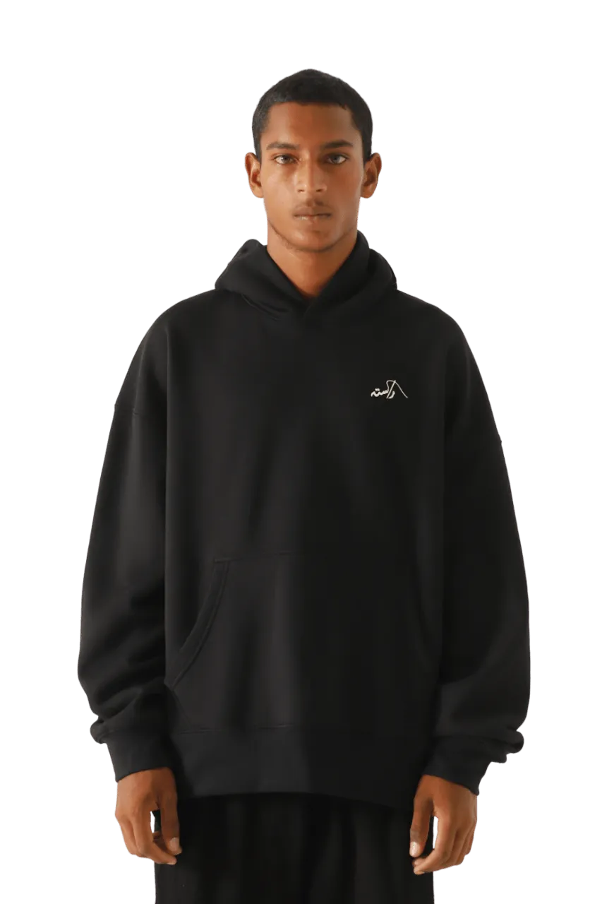 black logo hoodie (v1)