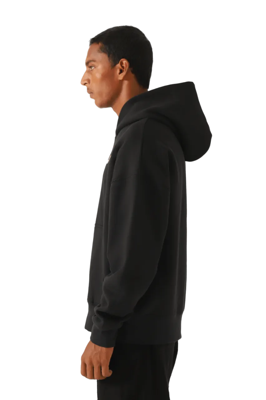 black logo hoodie (v1)