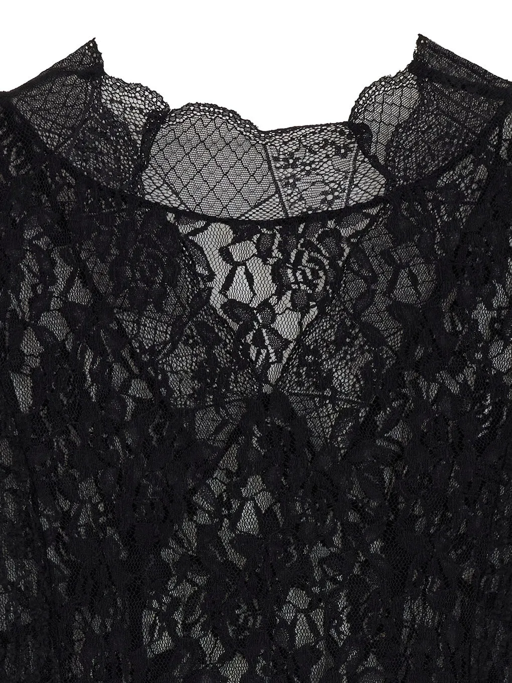 COMBINATION LACE TOP