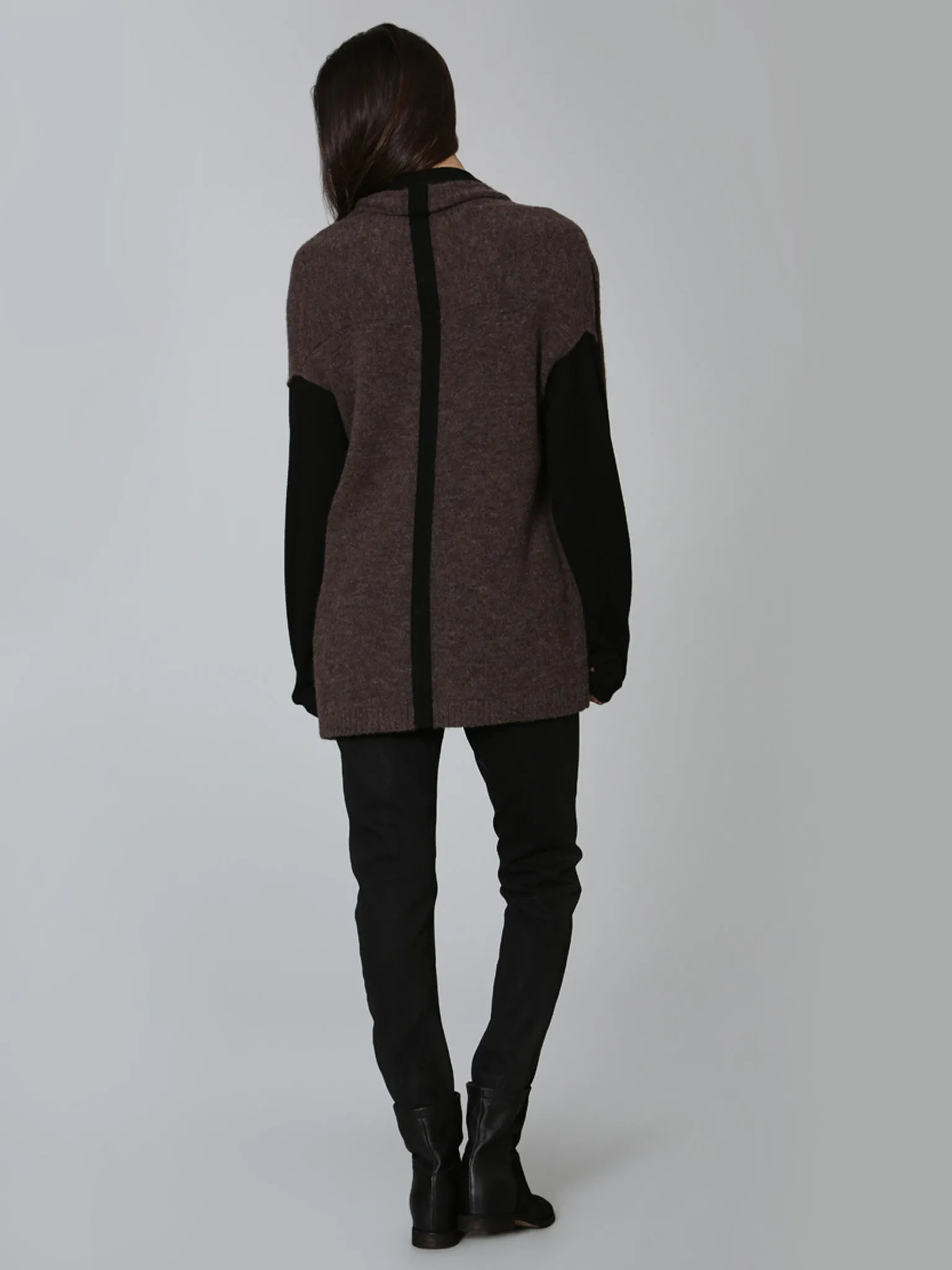 Cozy Mix Cardigan - Mink