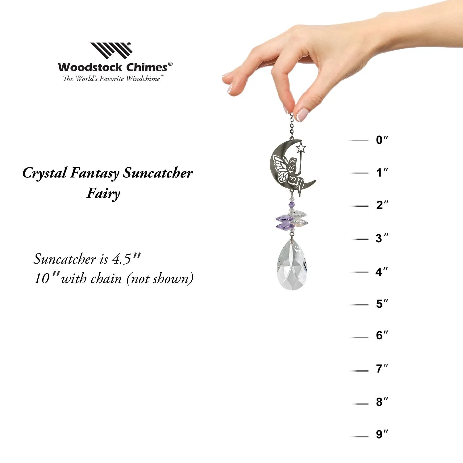 Crystal Fantasy Suncatcher - Fairy