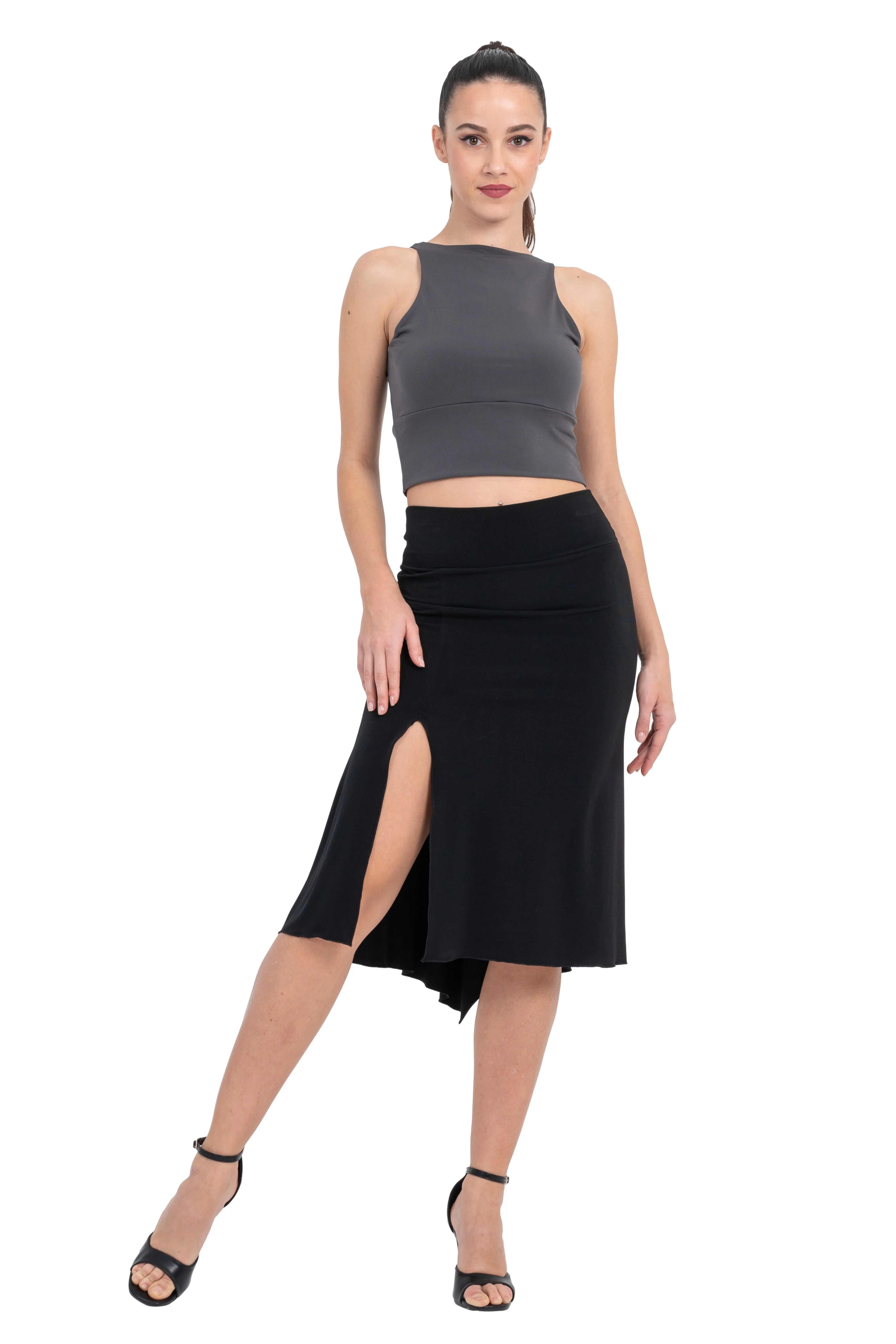 Dance Skirt With Back Movement