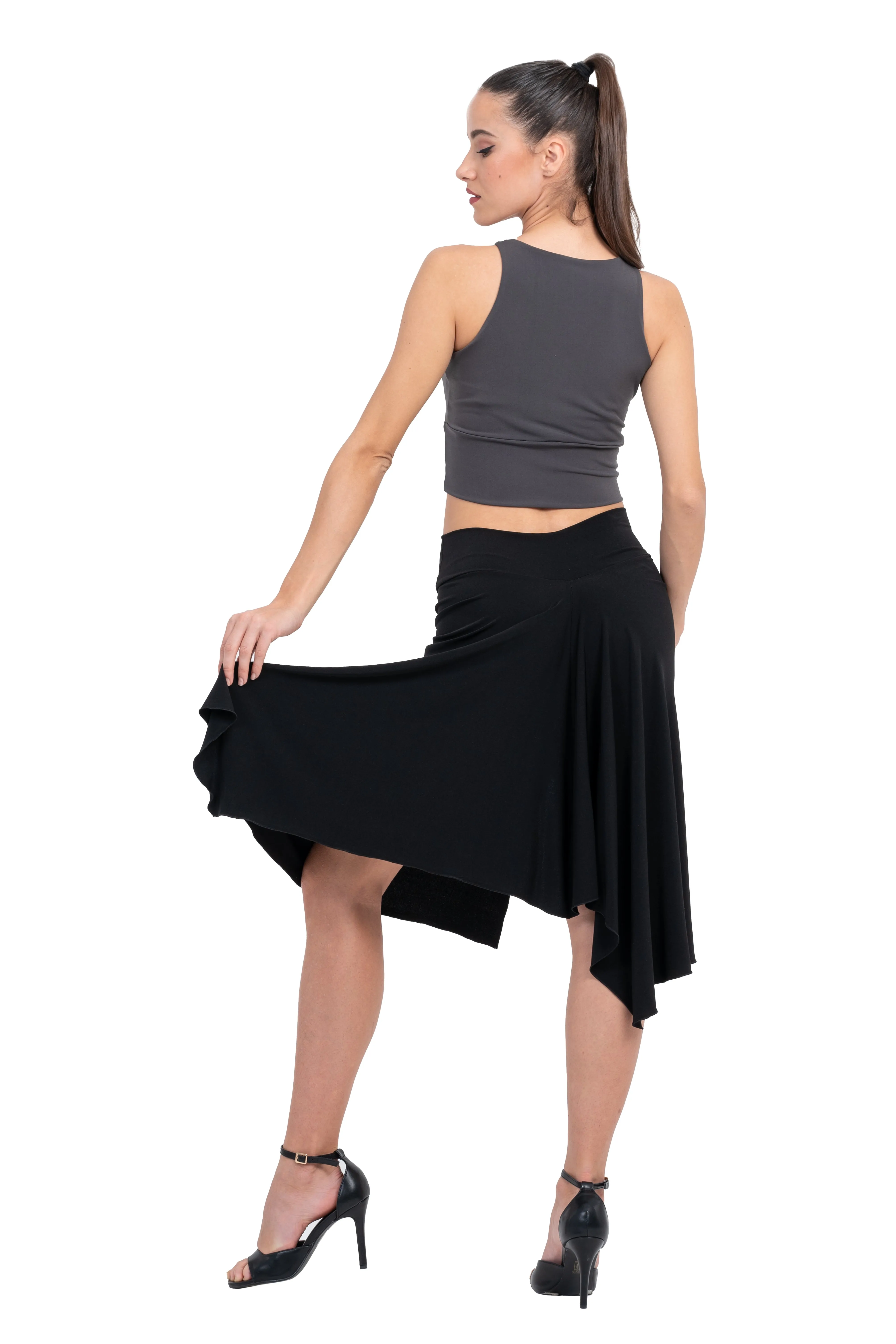 Dance Skirt With Back Movement