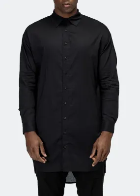 Konus Men's Elongated Button Up Shirt