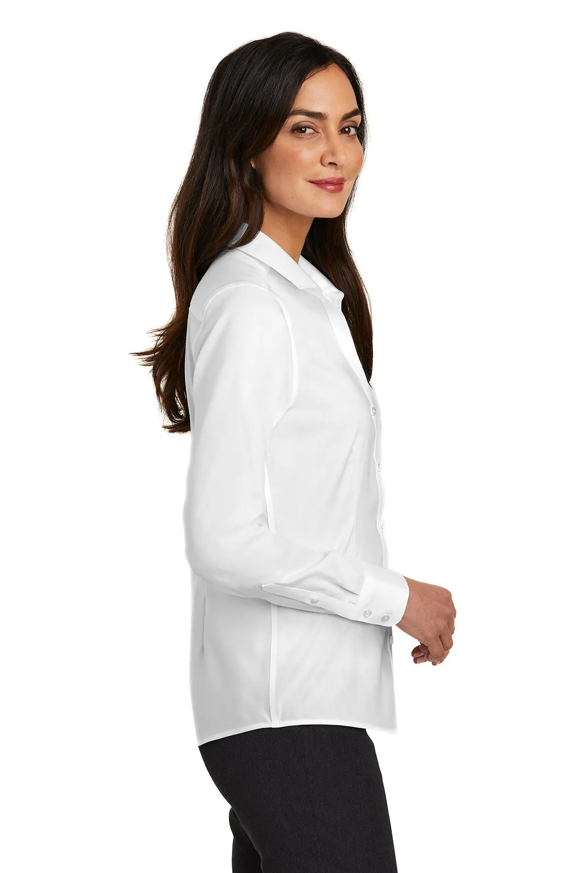 Ladies Pinpoint Oxford Non-Iron Shirt