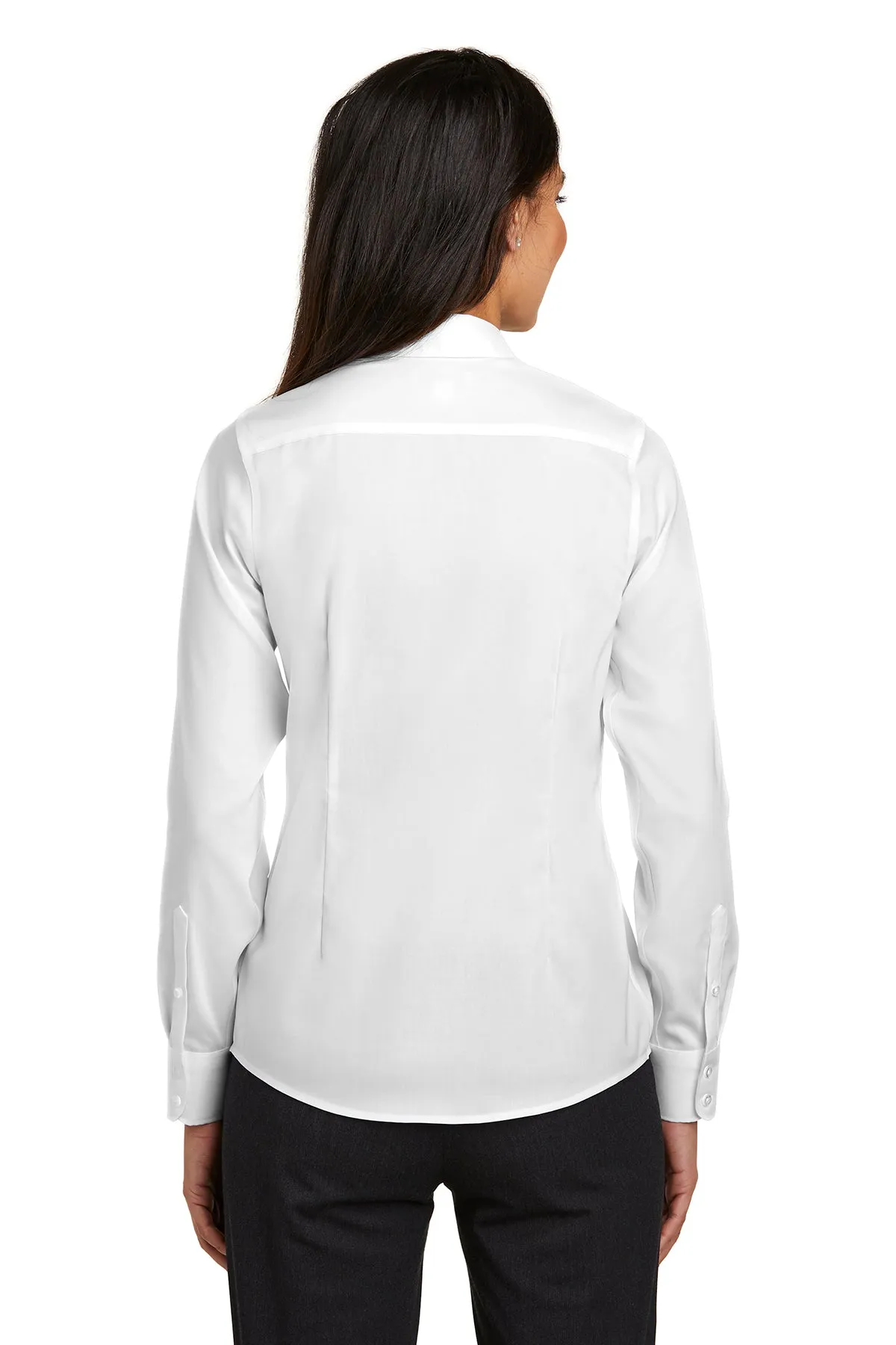 Ladies Pinpoint Oxford Non-Iron Shirt