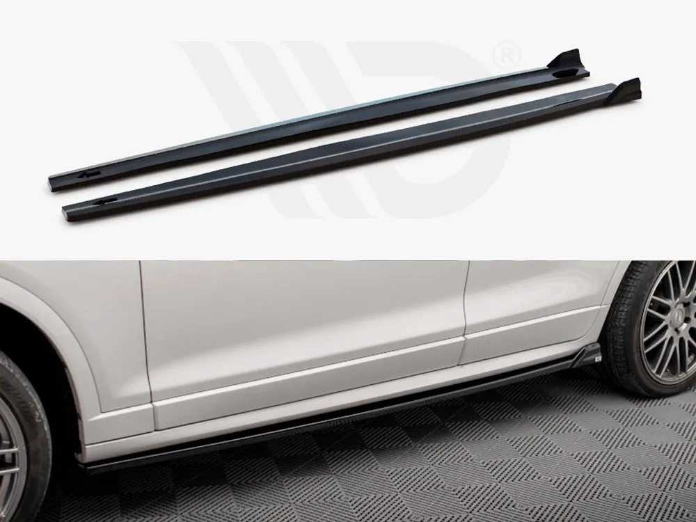 Maxton Design - SIDE SKIRTS DIFFUSERS BMW X3 M-PACK F25