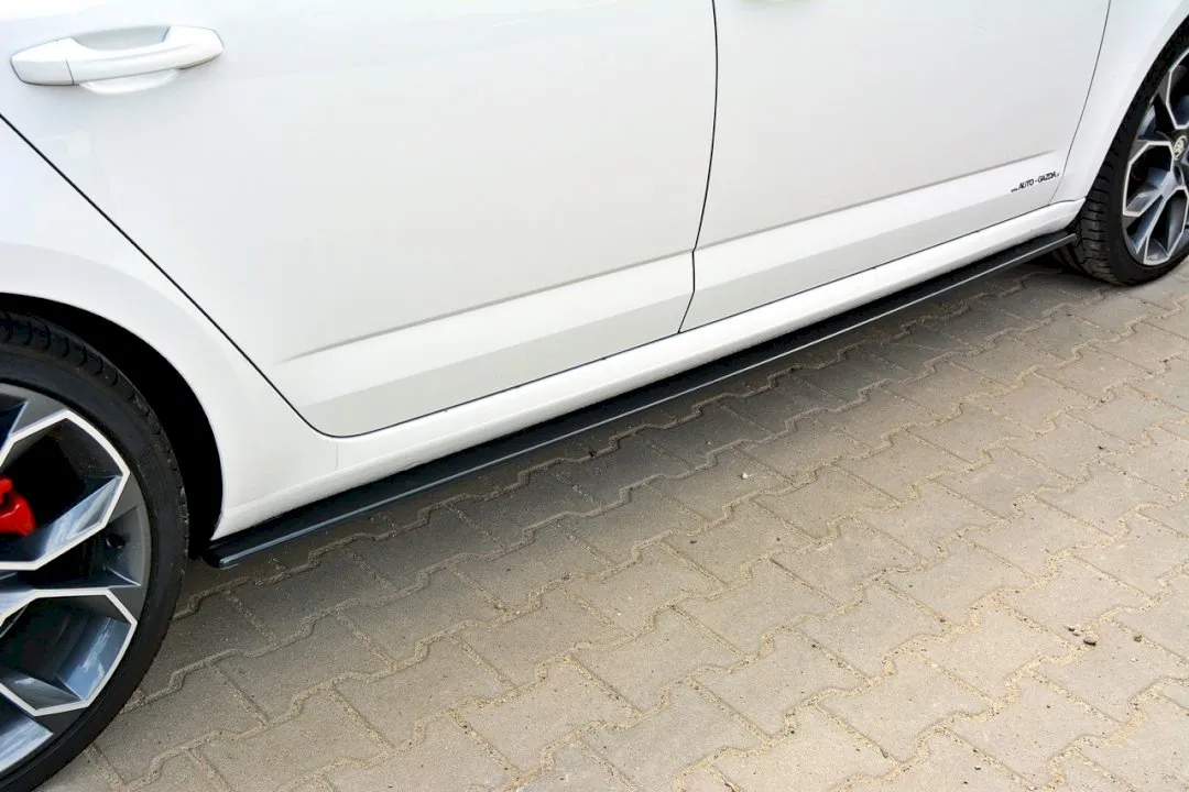 Maxton Design - SIDE SKIRTS DIFFUSERS SKODA OCTAVIA VRS MK3/ MK3.5 HATCHBACK/ESTATE