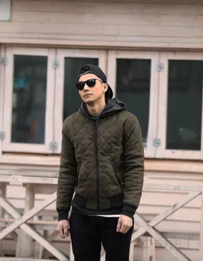 Men's Warm Winter Padded Bomber