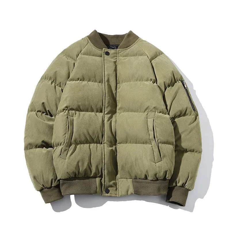 Padded Warm Bomber Coat