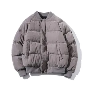 Padded Warm Bomber Coat