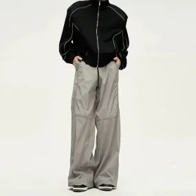 Relaxed Fit Nylon Track Pants