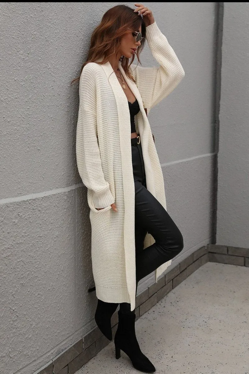 Whispering Winds Long Sweater Cardigan