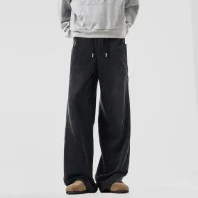 Wide-Leg Relaxed Sweatpants