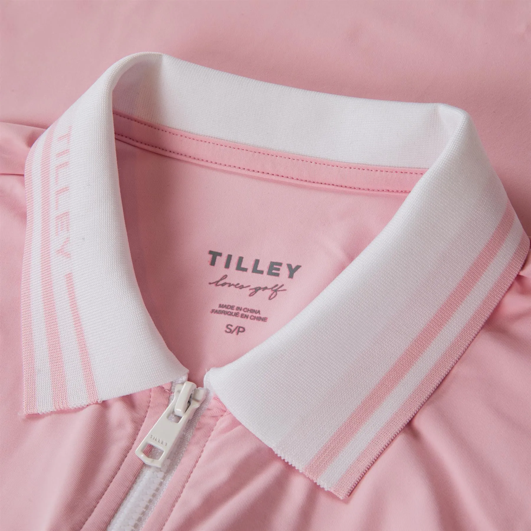 Womens SL Polo Pink - AW24