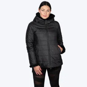 Women's Winter Hooded Warm Short Coat | Plus Size