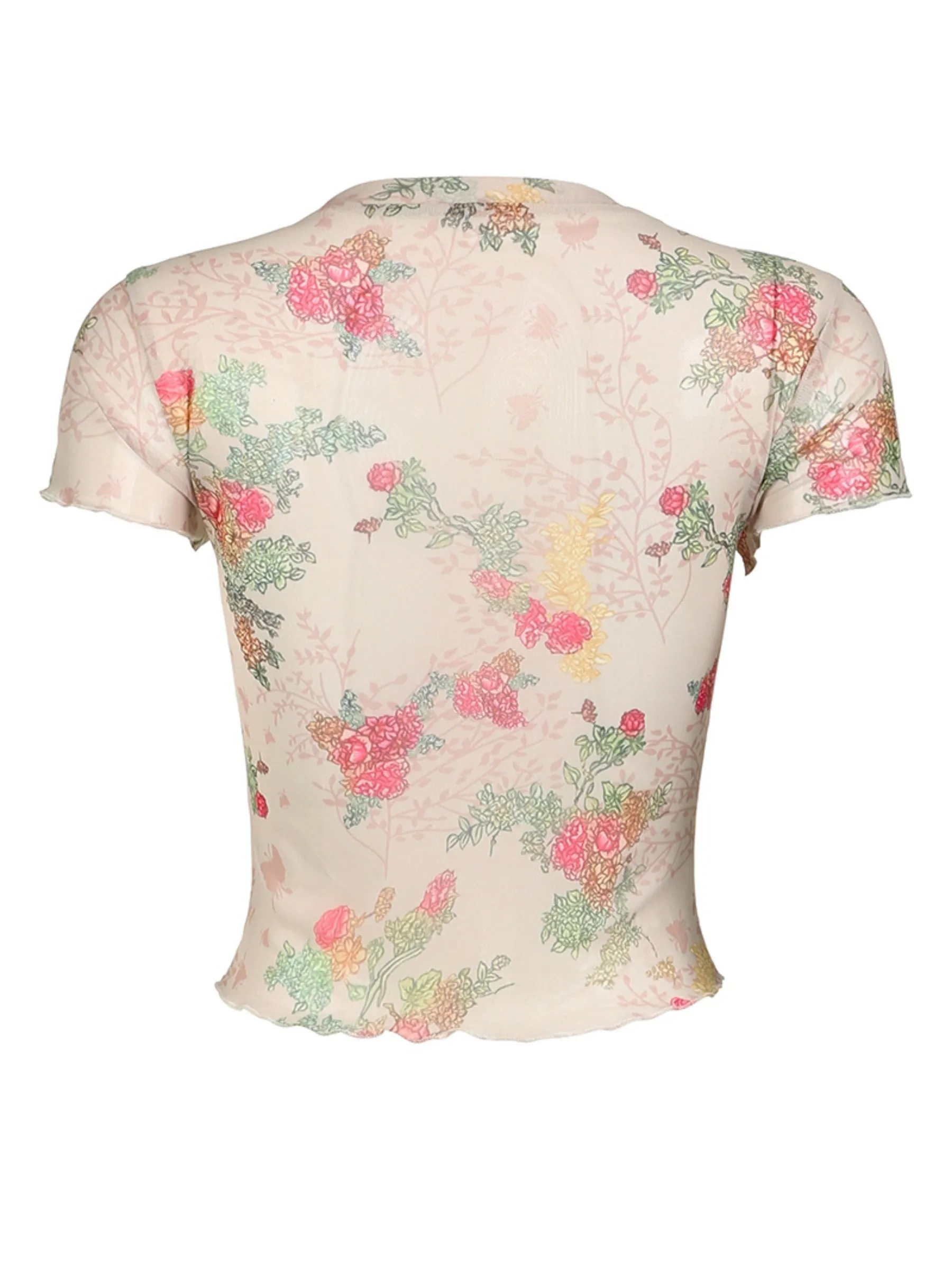 Yamila Floral T-Shirt Top