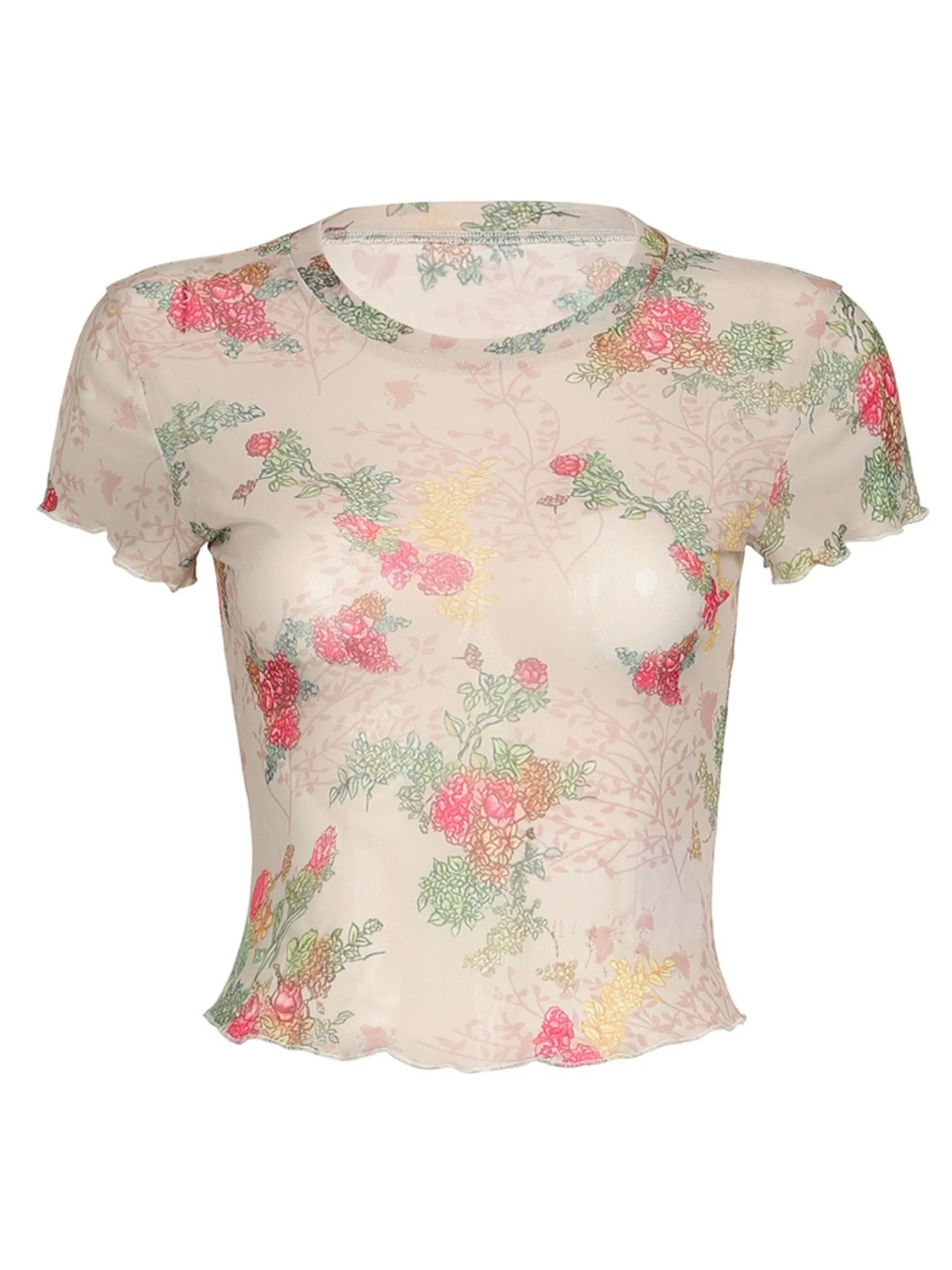 Yamila Floral T-Shirt Top